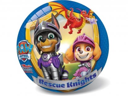 Made Lopta Paw Patrol - Rescue knights, 23 cm