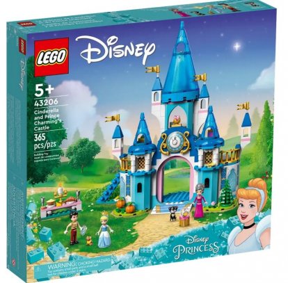 Lego Disney Princess 43206 Zámok Popolušky a krásneho princa