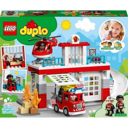 LEGO DUPLO 10970 Hasičská stanica a vrtuľník