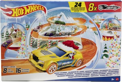 Mattel Hot Wheels ADVENTNÝ KALENDÁR 2024