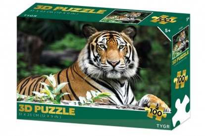 Lamps Puzzle 3D - Tiger