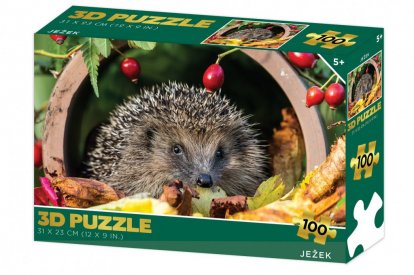 Lamps Puzzle 3D - Ježko