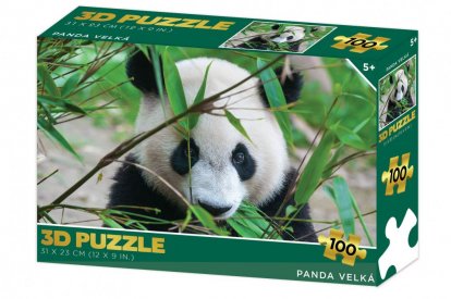 Lamps Puzzle 3D - Panda veľká