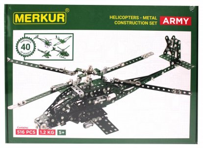 Stavebnica MERKUR Helikopter Set