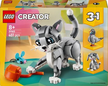 LEGO Creator 3 v 1 31163 Hravá mačka