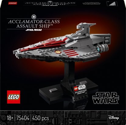 LEGO Star Wars 75404 Útočná loď triedy Acclamator