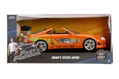 Jada Rýchlo a zbesilo auto 1995 Toyota Supra 1:24