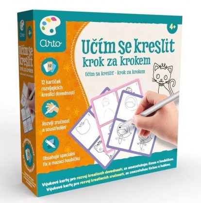 MAC Toys ARTO Učím sa kresliť Krok za krokom