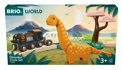 Brio Dinosauria kruhová vláčikodráha