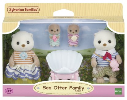 Sylvanian family Rodina morských vydier