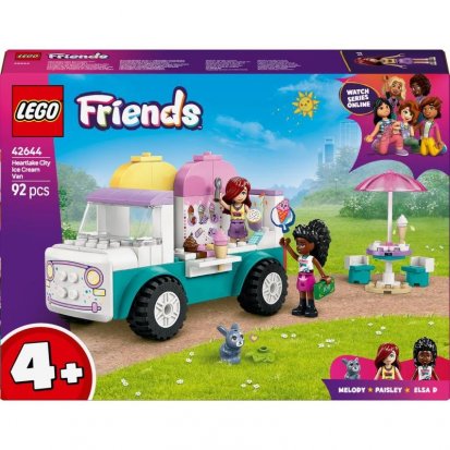 Lego Friends 42644 Zmrzlinárske auto v mestečku Heartlake