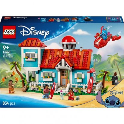 LEGO Disney 43268 Lilo a Stitch a domček na pláži