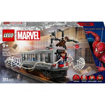 LEGO Marvel 76321 Spider-Man vs. Doc Ock: Scéna v metre