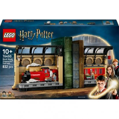 Lego Harry Potter 76450 Knižná zarážka: Spešný vlak do Rokfortu