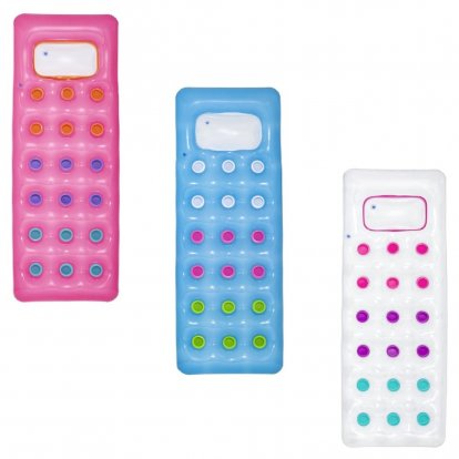 Bestway 43040 Nafukovacie lehátko Fashion s okienkom 188 x 71 cm transparent