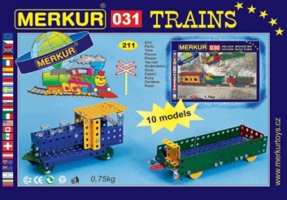 Stavebnica MERKUR Železničné modely 031